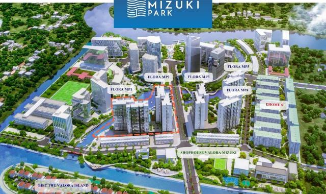 Bán Mizuki Park 56m2 2PN, 1WC, view và lầu đẹp, giá tốt nhất, trọn gói 1.8 tỷ, LH: 0938582997