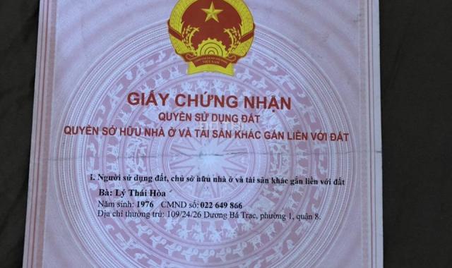 Bán nhà HXH 212B số D48 Nguyễn Trãi, P. Nguyễn Cư Trinh, Q. 1