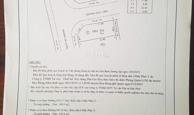 Bán đất chính chủ 3 tỷ / 300m2, đất mặt tiền đường 25m, sát KCN Becamex Bình Dương