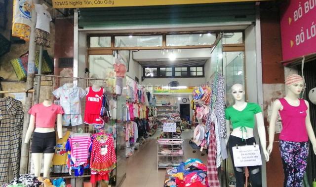 Cho thuê cửa hàng kinh doanh mặt chợ Nghĩa Tân, 125m2, giá 20 tr/th, 0963792161