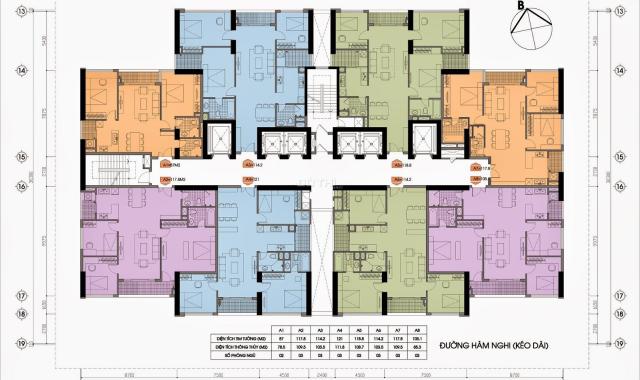 Chính chủ bán gấp cắt lỗ 300tr căn hộ 3PN, DT 111m2 dự án Sun Square Lê Đức Thọ, LH 0976538102