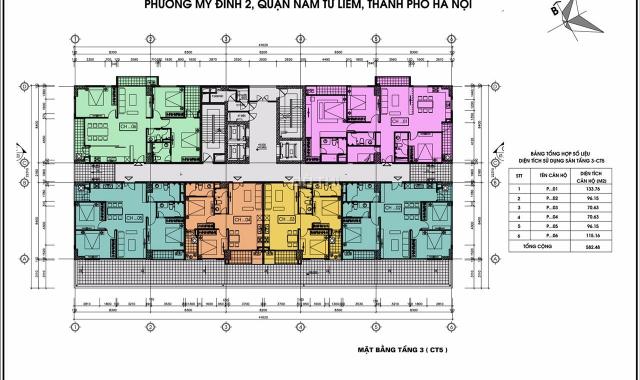 Bán cắt lỗ căn hộ 70m2 chung cư CT5-CT6 Lê Đức Thọ, giá chỉ từ 28tr/m2. 0973.351.259