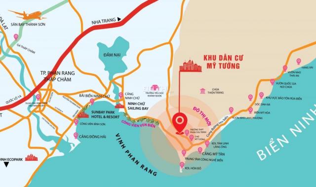 Đất vàng Ninh Thuận - KDC Mỹ Tường - Đất nền ven biển ninh chữ sổ đỏ 100%