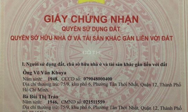 Bán gấp 10 lô đất Phan Văn Hớn - Hóc Môn, xây tự do, SH riêng, bao sang tên ngay LH 0938444711