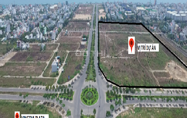 Đất mặt tiền kinh doanh ngang 8m trung tâm Đà Nẵng - Đối diện New Vincom