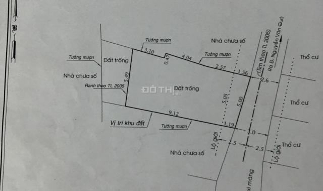 Bán đất Nguyễn Văn Quá, Q.12, gần cầu Tham Lương KCN Tân Bình: 5m x 10.5m, SHR