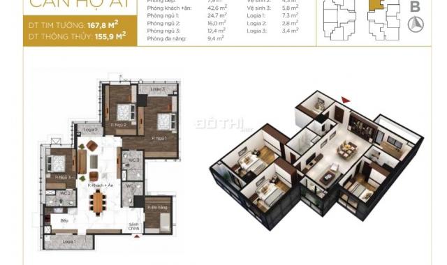 Mở bán chung cư Sunshine Center, tầng 18, 19, 25, 30, từ 4.7 - 7.5 tỷ/căn, bank LS 0%, CK 300tr