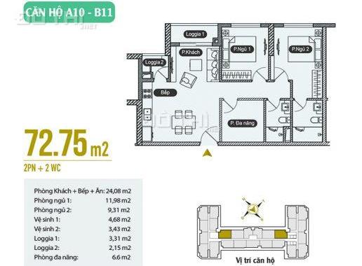 Bán căn hộ chung cư tại dự án Anland 2, Hà Đông, Hà Nội