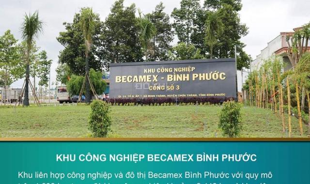 Chính thức nhận giữ chỗ 50 nền KCN Chơn Thành - Bình Phước