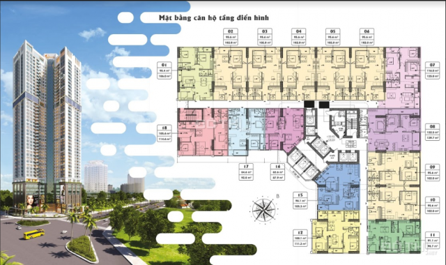 Bán căn hộ chung cư tại dự án Golden Park Tower, Cầu Giấy, Hà Nội, giá từ 41,7 triệu/m2