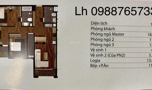 Bán căn hộ chung cao cấp 3 phòng ngủ The City Light Vĩnh Yên, căn góc siêu đẹp