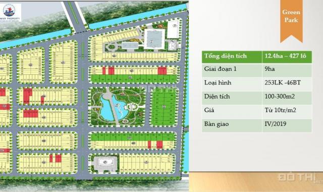 Đất vàng trong làng dự án Đồng Văn Green Park (tăng vàng trước ngày 30/9/2019)