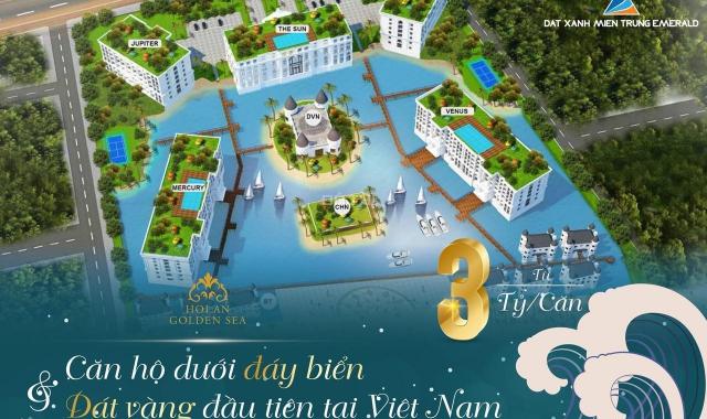 Sức hút đặc biệt từ căn hộ dát vàng 24K đầu tiên tại Việt Nam - Dự án Hội An Golden Sea