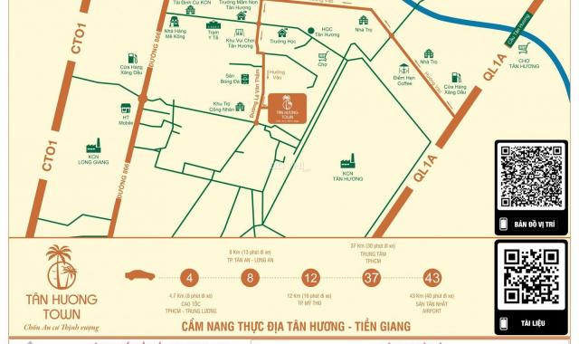 Sức nóng dự án Tân Hương Town giá rẻ, sổ riêng công chứng liền