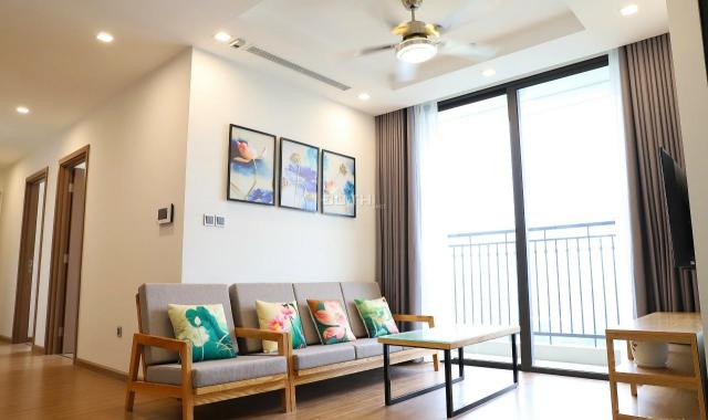 0975897169 cho thuê căn 3PN-2WC, full nội thất, DT: 90m2, giá 18tr/th tại Vinhomes Green Bay