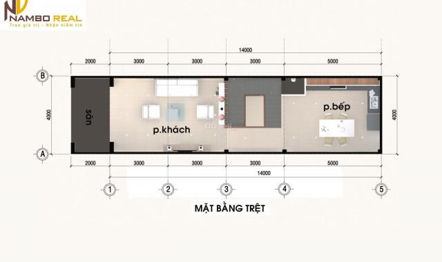 Bán nhà phố ngay trung tâm Bình Dương, SHR, DTSD 120m2. Giá F1, LH tư vấn 0932 845 504