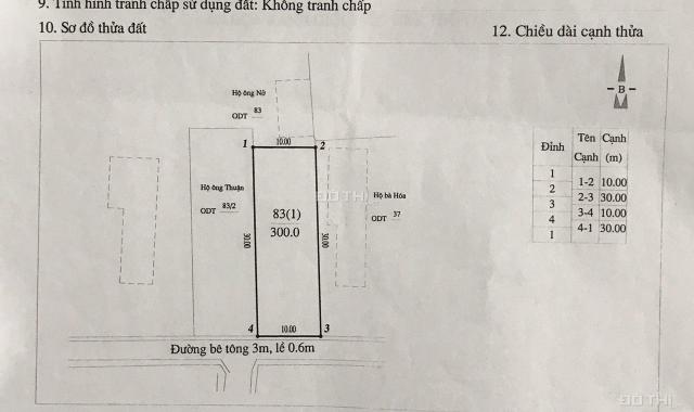 Bán đất kiệt Trần Hưng Đạo, Điện Ngọc, mặt tiền đường 4m, ô tô ra vào vô tư, kích thước 10x30m