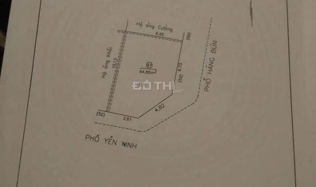 Bán nhà mặt phố tại phố Hàng Bún, Phường Quán Thánh, Ba Đình, Hà Nội, diện tích SD 500m2