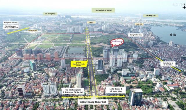 Bán căn hộ chung cư tại dự án 6th Element, Tây Hồ, Hà Nội diện tích 88m2, giá 3,499 tỷ