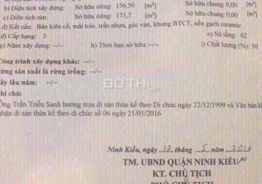 Cho thuê đất mặt tiền đường Nguyễn Văn Cừ, Ninh Kiều, 50tr/tháng
