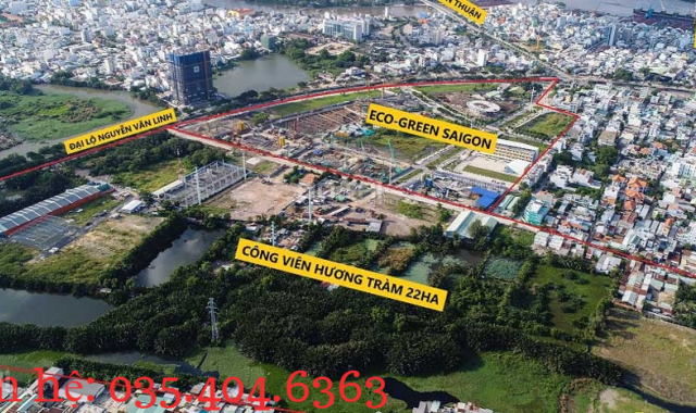 Bán căn hộ chung cư Eco Green Sài Gòn, Quận 7, Hồ Chí Minh, diện tích 72m2, giá 3.5 tỷ
