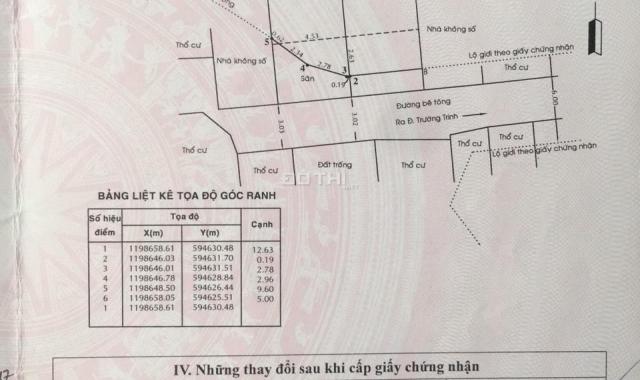 Bán nhà nát hẻm 1 sẹc cách đường Trường Chinh 100m, Q. 12, SH riêng, giá tốt