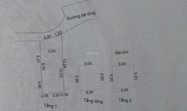 Bán nhà riêng tại kiệt đường Nguyễn Văn Huyên, Phường Khuê Trung, Cẩm Lệ, Đà Nẵng diện tích 62.4m2