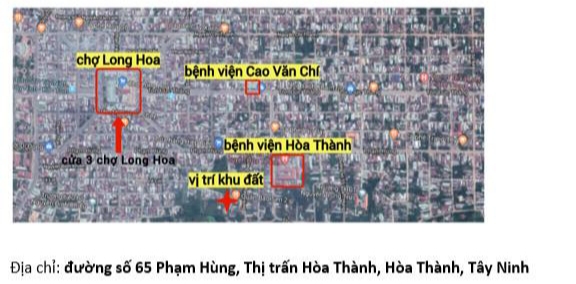 Cho thuê đất tại Hòa Thành, Tây Ninh, vị trí đẹp, giá tốt