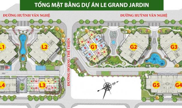 Mở bán đợt 1 chung cư Le Grand Jardin - lô đất NO15, No16 Sài Đồng, Long Biên, Hà Nội