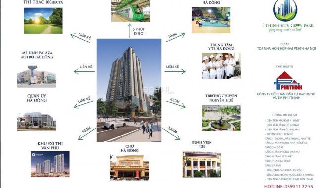 Có thật không, có đấy chung cư vừa rẻ vừa đẹp nhất Hà Đông - Phú Thịnh Green Park. LH 0988738873