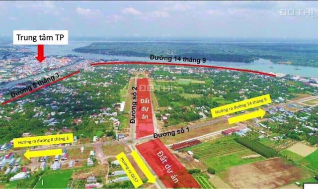 Bán đất nền khu dân cư Vĩnh Long New Town, sổ đỏ riêng, 112m2, giá 900 triệu. LH 0909488911