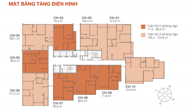 Bán căn hộ chung cư tại dự án Berriver Long Biên, Long Biên, Hà Nội, diện tích 88m2, giá 33 tr/m2