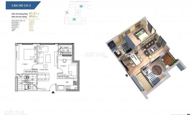 Cần bán căn hộ số 04 tầng 6 view đẹp dự án Hà Nội Homeland giá 1.350 tỷ. Lh: 09345 989 36