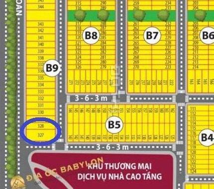 Bán 2 lô kẹp 3 mặt tiền Nguyễn Sinh Sắc khu thương mại sầm uất, giá bán gấp: 0913300367