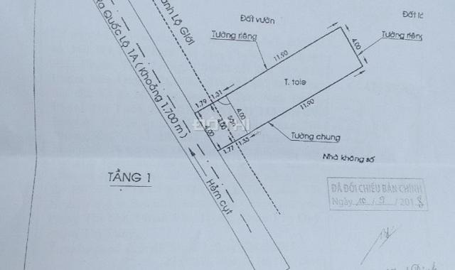 Bán đất tại đường Thạnh Lộc 31, Phường Thạnh Lộc, Quận 12, Hồ Chí Minh. DT 60m2, giá 2.35 tỷ
