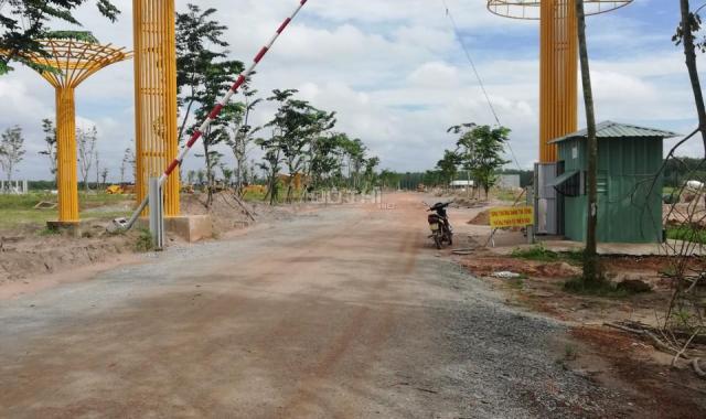 Bán đất nền 2 mặt tiền dự án khu đô thị Bàu Bàng, giá cực tốt