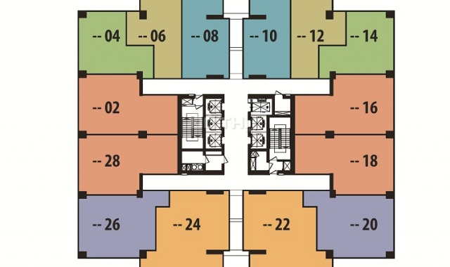 Đầu tư KD. Cắt lỗ 300 triệu căn 2PN, 103m2 siêu đẹp tại CT1 The Pride Hải Phát, giá chỉ 1.7 tỷ (TL)