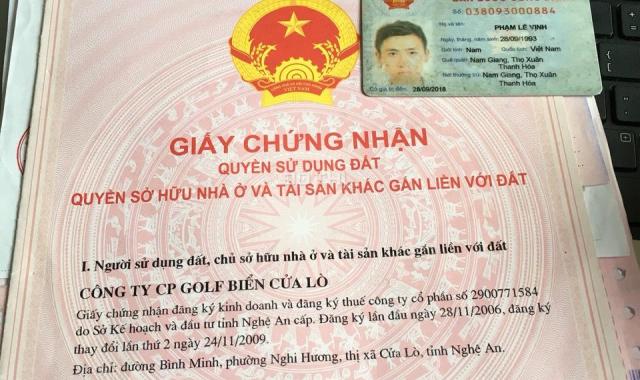 Đầu tư đất nền Cửa Lò 2019 - 2020, chỉ với 7tr/m2