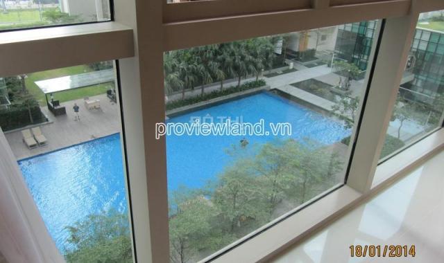 Cho thuê căn hộ sang trọng với 3PN, 140m2, view hồ bơi trực diện tại The Vista