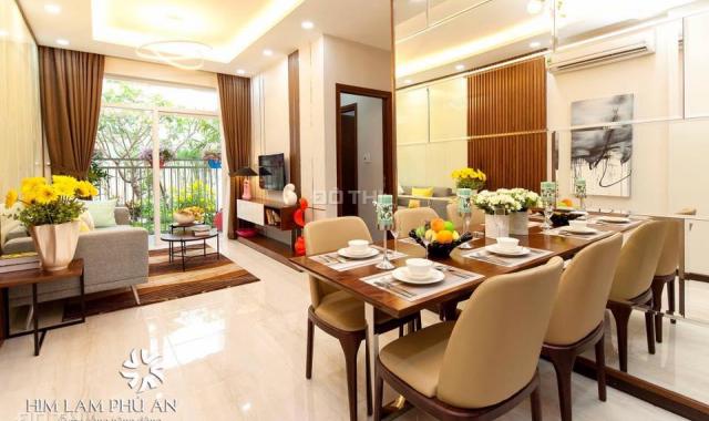 Bán căn Him Lam Phú An, 69m2, ở liền, full NT, view nội khu, vay 70%. LH: 0934.040.703