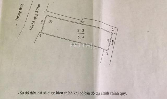 Chính chủ bán rất gấp Đường Bưởi - Ba Đình, 60m2 x 3 tầng giá 11 tỷ