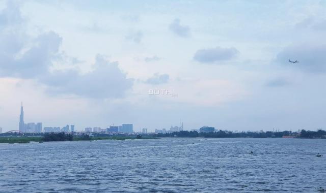 Khu phân lô mặt tiền sông Sài Gòn, đã có sổ, 86m2, 5.62 tỷ, đường 8m, cách phà 1km