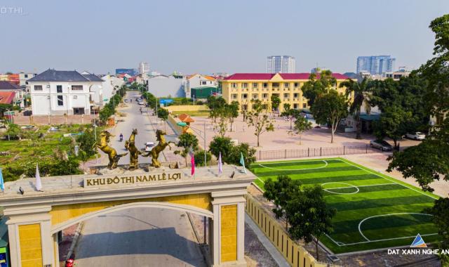 Bán các lô đất ở đầu tư đẹp tại khu đô thị Nam Lê Lợi, hướng Đông Nam, chiết khấu ngay 50tr/lô