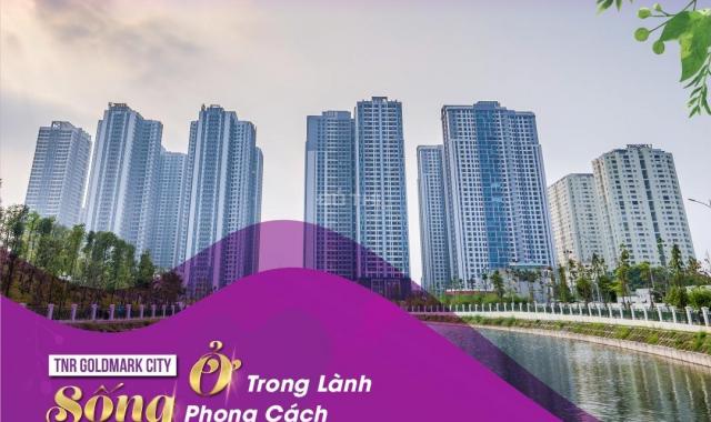 Chung cư Goldmark City đầu tư cho thuê 18 triệu/tháng lãi 540 triệu