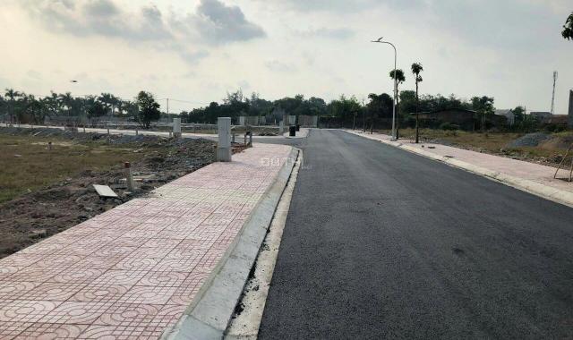 Đất KDC hạ tầng hoàn thiện ngay trung tâm thị trấn Hậu Nghĩa, 765 triệu/nền, sổ hồng riêng