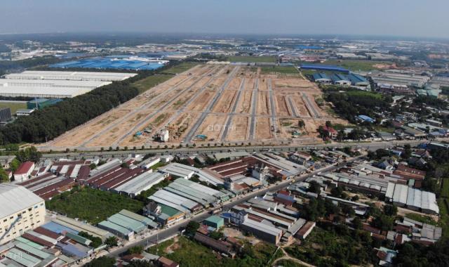 Mở bán dự án City Land, đất nền sổ đỏ mặt tiền DT 746, TX Tân Uyên, giá 880tr/nền, SHR