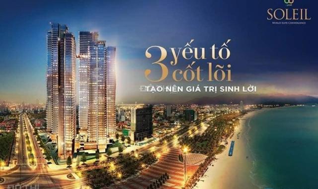 5 căn studio view biển tại căn hộ cao cấp 5 sao Wyndham Soleil Đà Nẵng Giá chỉ 2,3 tỷ. LH 090522036