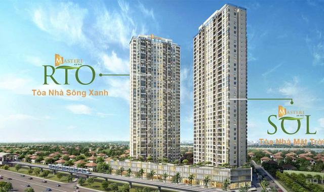 Cho thuê căn hộ 1PN 52m2, nội thất cao cấp tại Masteri An Phú, chỉ 12 tr/tháng, bao PQL