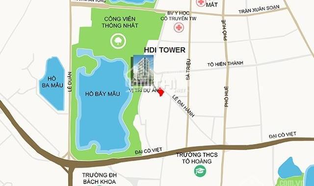 Mở bán căn hộ chung cư cao cấp quận Hai Bà Trưng, dự án HDI Tower. LH: 0967 999 595
