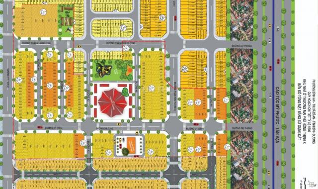 Bán đất nền dự án tại dự án khu dân cư Phú Hồng Thịnh 10, Dĩ An, Bình Dương, giá 22 triệu/m2